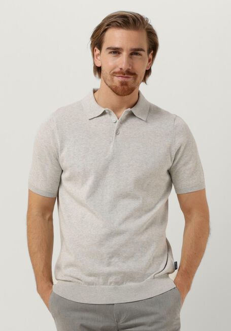 SAINT STEVE Polo CHRIS Gris clair - large