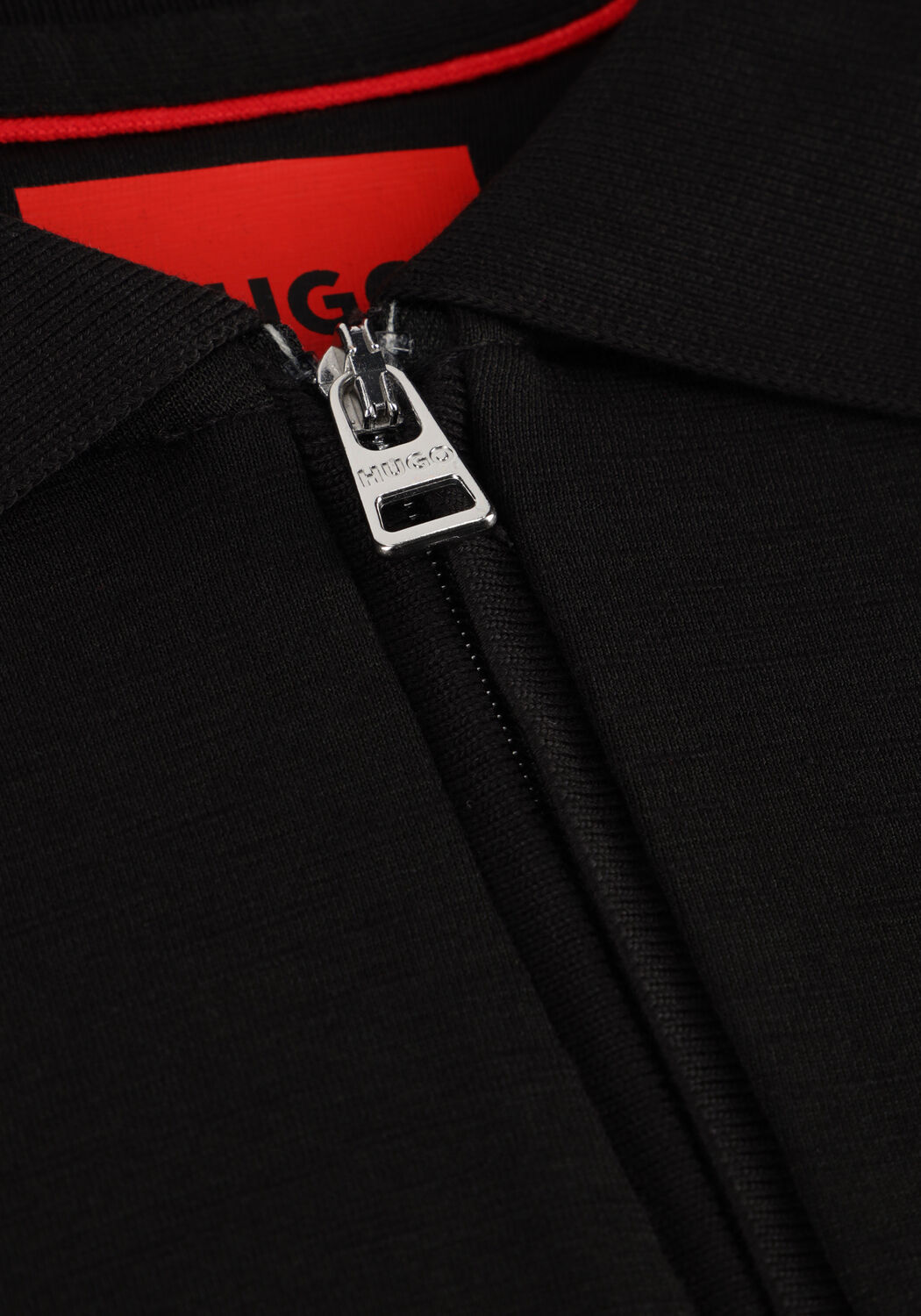 Zwarte HUGO Polo DEKOK233 - large