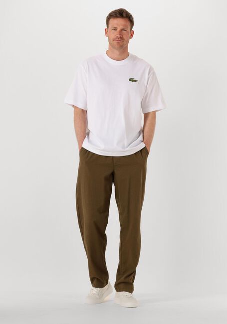 LACOSTE T-shirt 1HT1 MENS TEE-SHIRT 01 en blanc - large