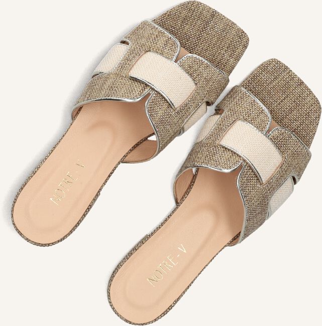 Beige NOTRE-V Slippers 6416 Beige NOTRE-V Slippers 6416 - large