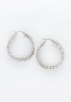  NOTRE-V Sieraad EARRING DOUBLE RING - medium
