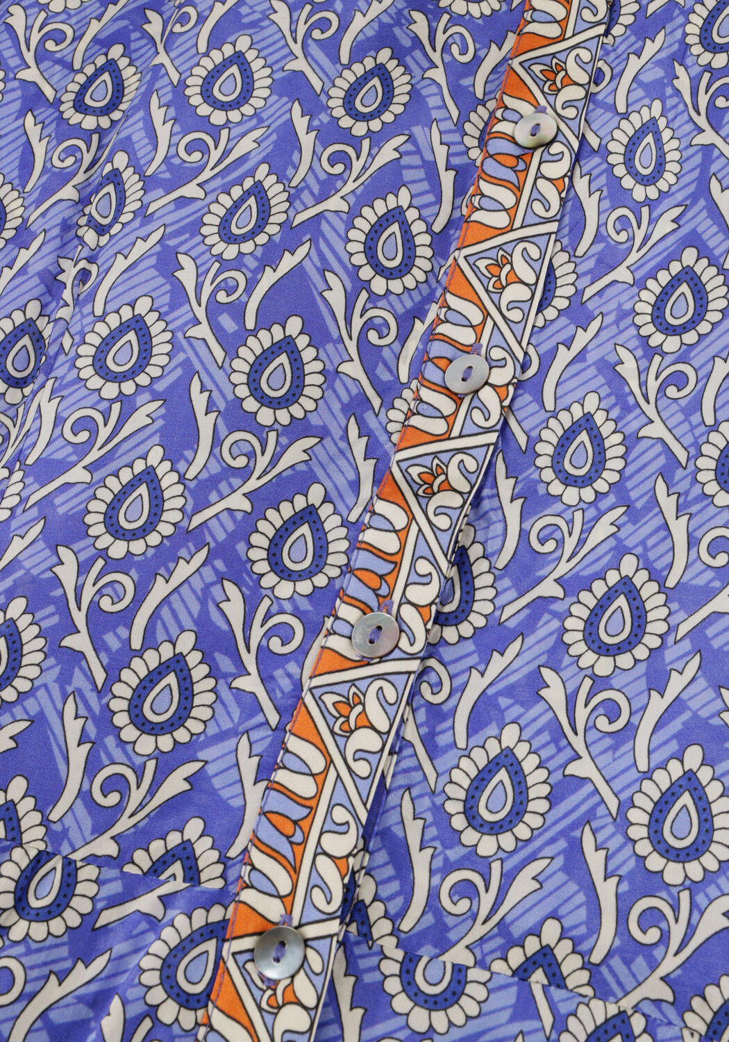 Blauwe LOLLYS LAUNDRY Maxi jurk BLAKELL MAXI DRESS SS - large