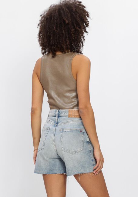 Khaki SUMMUM Top RIB TANKTOP COTTON RIB - large