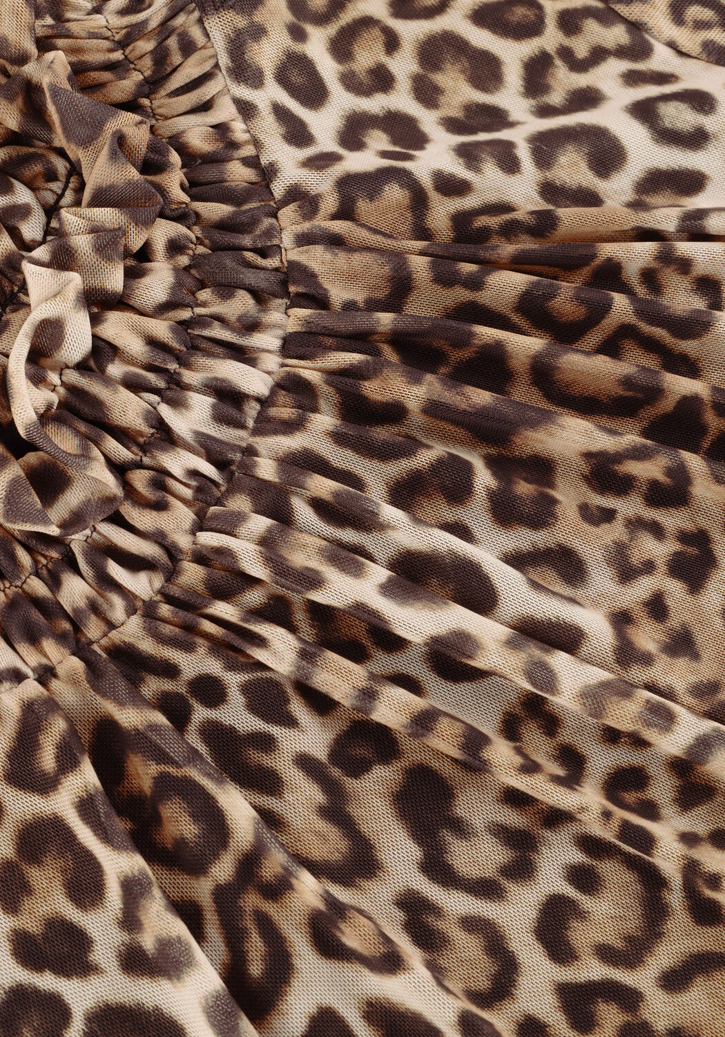 ANA ALCAZAR Mini robe DRESS TURTLENECK en marron - large