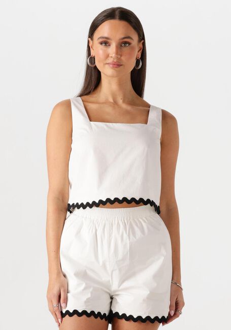 Witte NOTRE-V Top NV-FRANCINE - large