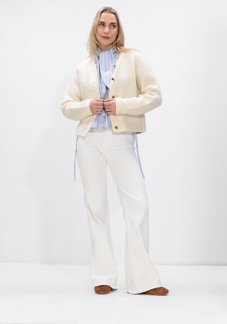 Blauwe DANTE6  ANUBI STRIPE SHIRT - large