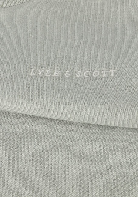 LYLE & SCOTT Pull SCRIPT EMBROIDERED SWEATSHIRT en gris - large