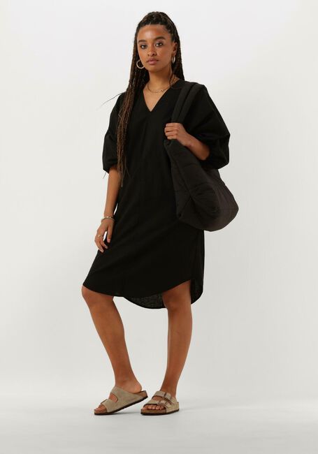 Zwarte PENN & INK Midi jurk DRESS - large