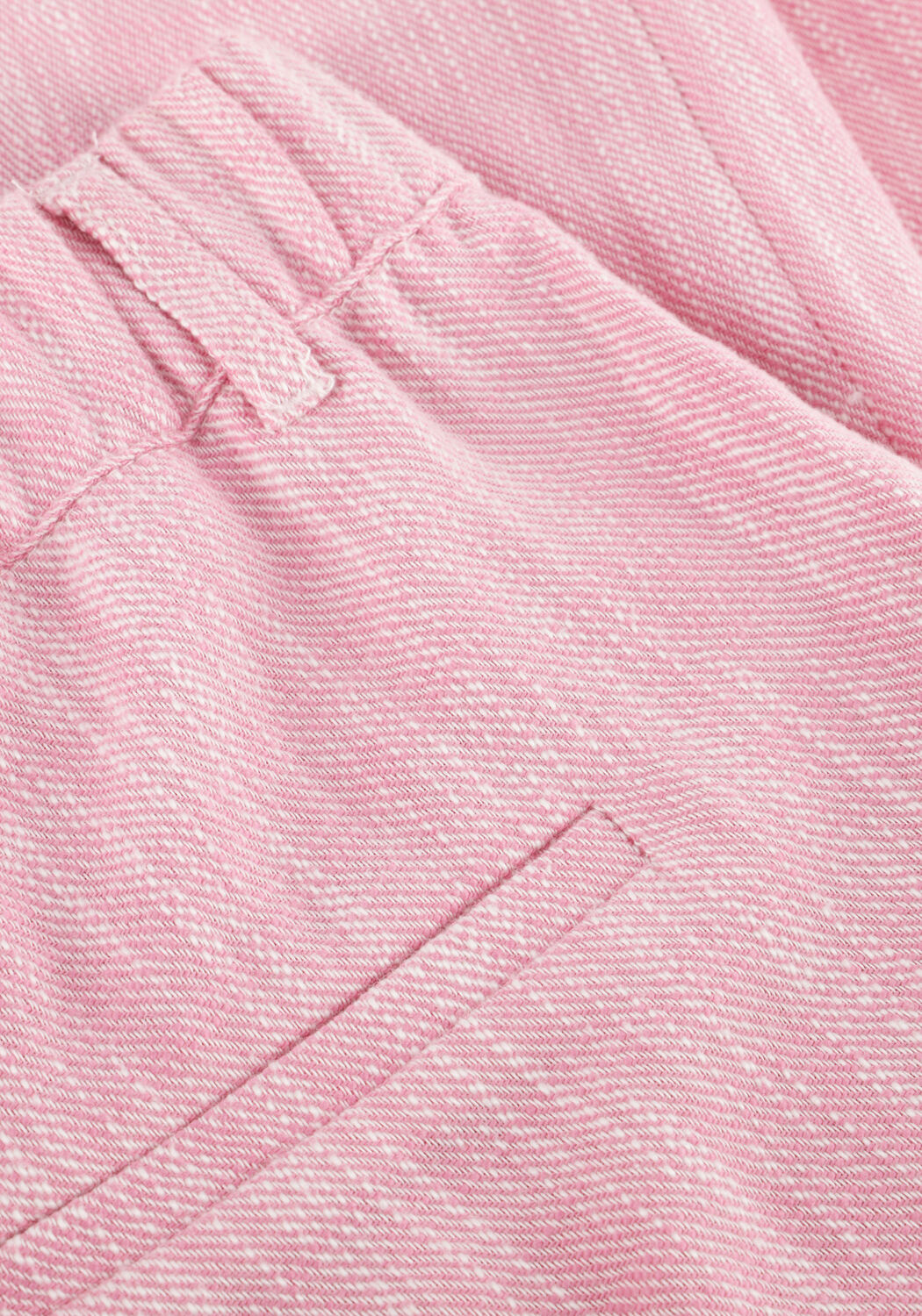 Roze POM AMSTERDAM Broeken/jumpsuits PANTS SHELL PINK - large