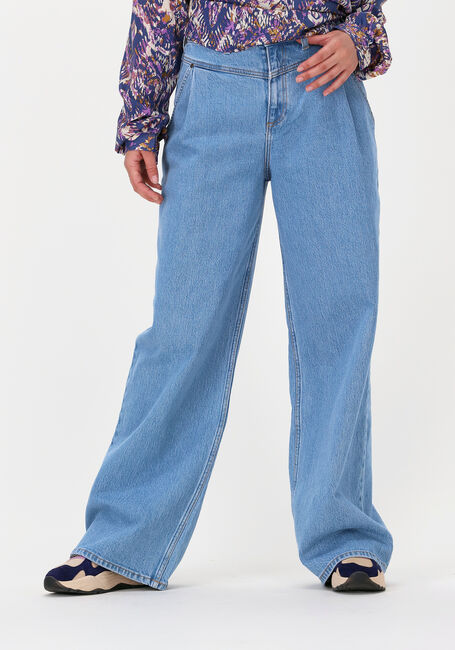 LEE Wide jeans STELLA A LINE YOKE Bleu clair - large