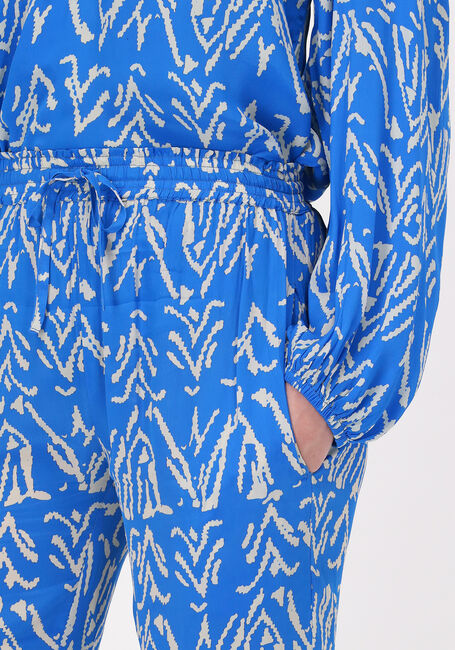 Blauwe MOLIIN Flared broek KELLY - large