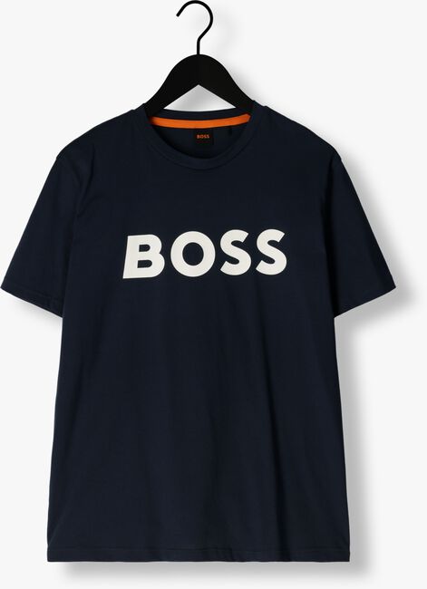 BOSS T-shirt THINKING 1 Bleu foncé - large