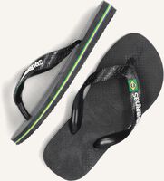 Zwarte HAVAIANAS Slippers BRASIL LOGO KIDS Zwarte HAVAIANAS Slippers BRASIL LOGO KIDS - medium