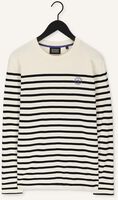 SCOTCH & SODA T-shirt STRIPED LONG-SLEEVED T-SHIRT W Blanc SCOTCH & SODA T-shirt STRIPED LONG-SLEEVED T-SHIRT W Blanc - medium