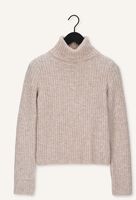 Bruine VANILIA Trui HEAVY RIB COL Bruine VANILIA Trui HEAVY RIB COL - medium