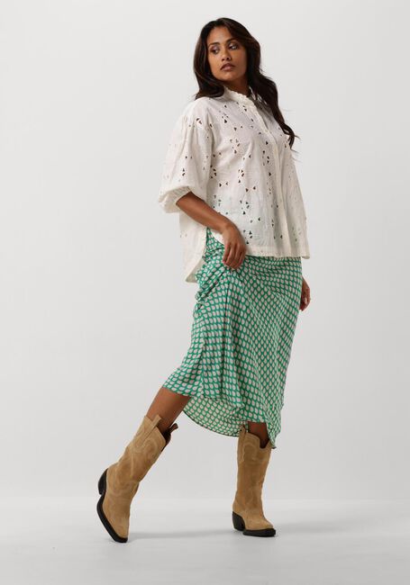 Groene SISSEL EDELBO Midirok MADELLIN SKIRT - large