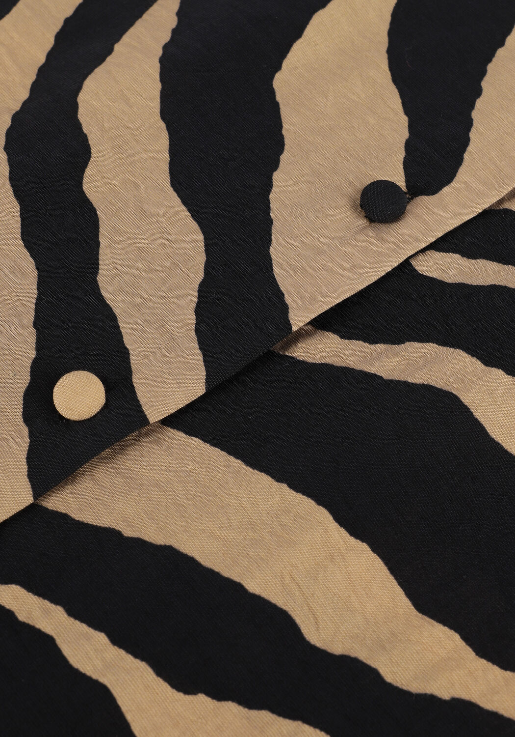 Beige OBJECT Midi jurk FIE L/S SHIRT DRESS - large