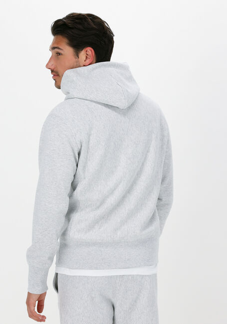 Lichtgrijze CHAMPION Sweater HOODED SWEATSHIRT 218030 - large