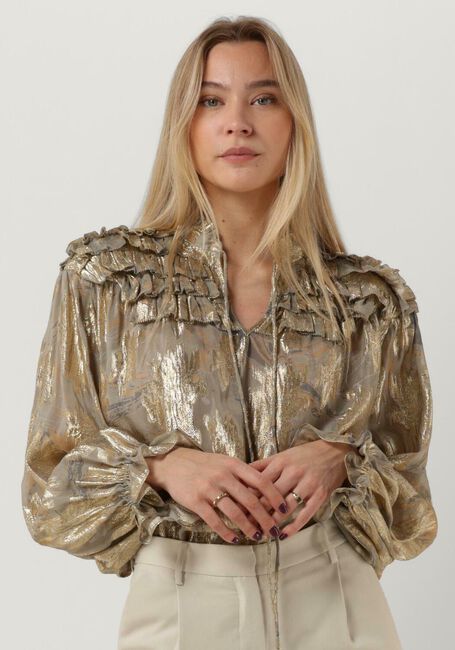 Groene BRUUNS BAZAAR  HOLLYHOCK BETTY BLOUSE - large