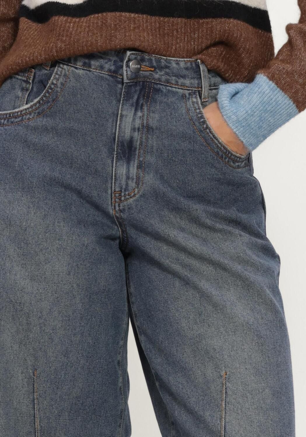 OBJECT Wide jeans OBJDIPSY MW LO LONG JEANS 146 en bleu - large