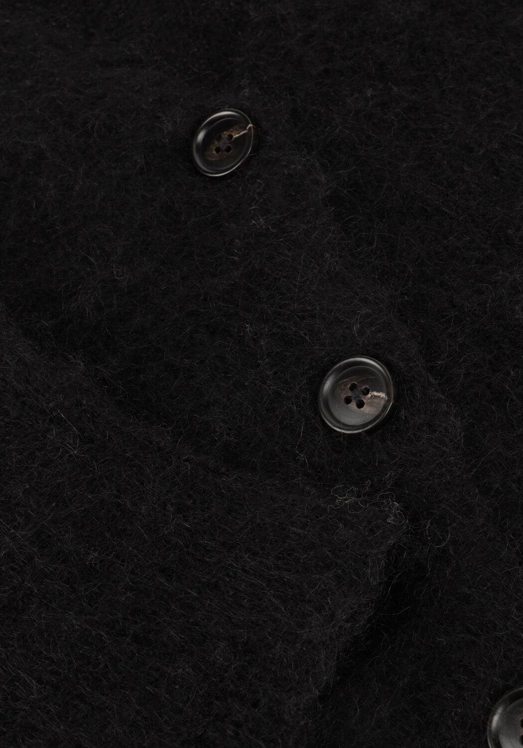 EDITED Gilet ONORINA MOHAIR CARDIGAN en noir - large