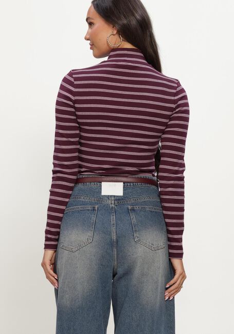 TOMMY JEANS Col roul&eacute; TJW ESSENTIAL MOCK NECK Bordeaux - large