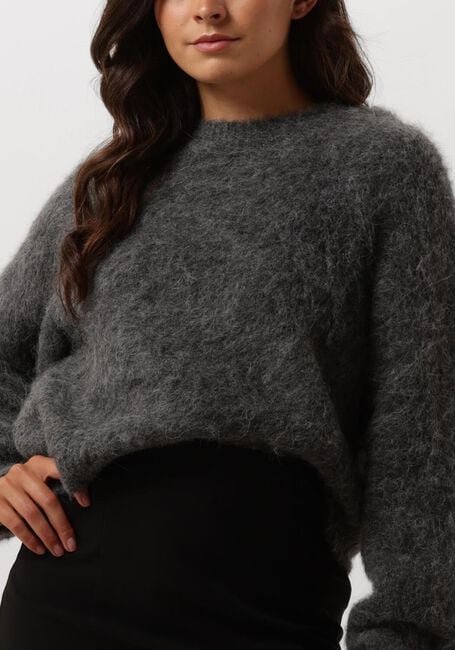 GESTUZ Pull SABIGZ SHORT PULLOVER en gris - large