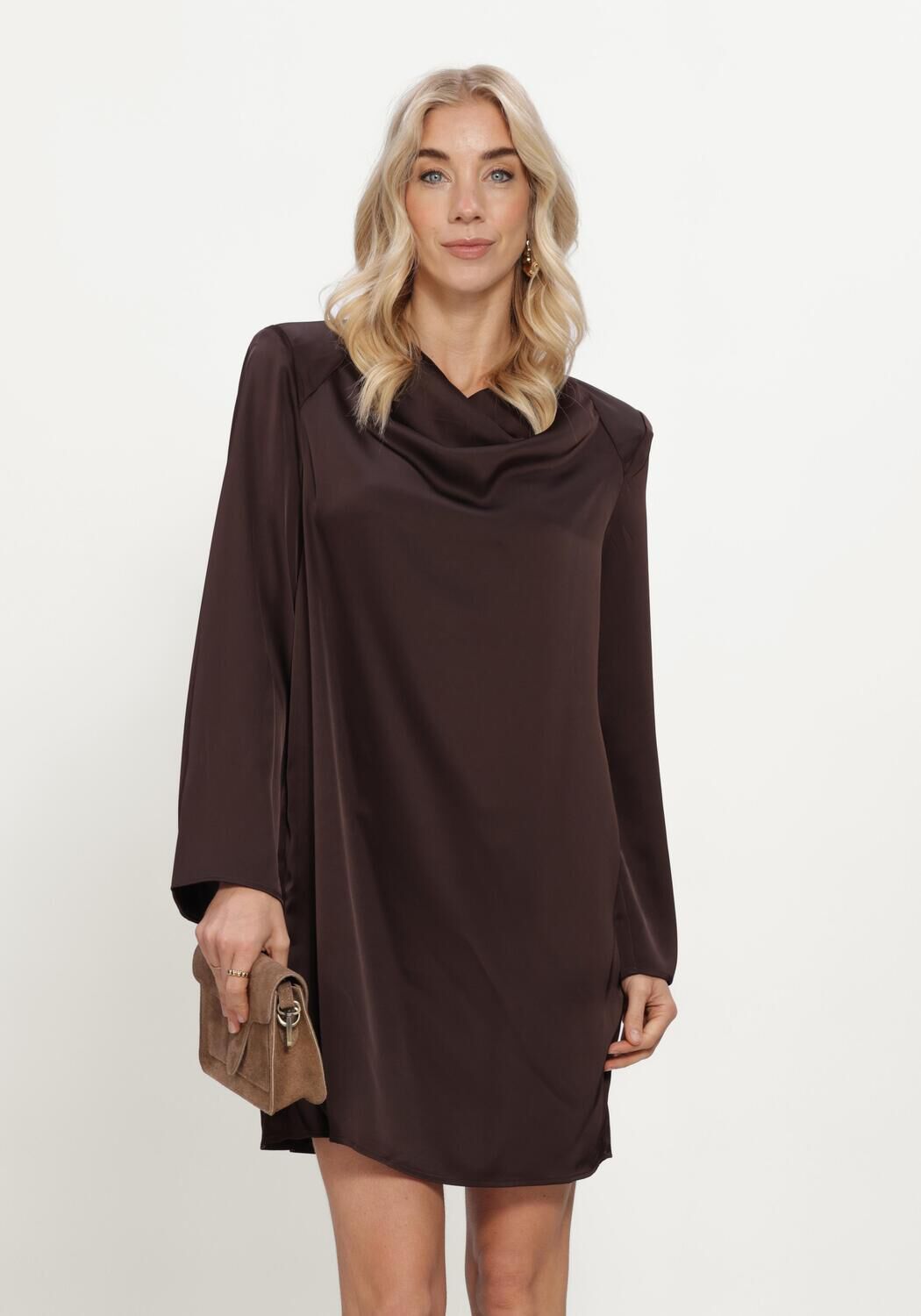 INWEAR Mini robe OLIVEIW SHORT DRESS en marron - large