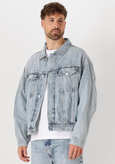 CALVIN KLEIN Veste en jean RELAXED DENIM JACKET en bleu - large