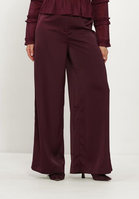 Bordeaux Y.A.S. Wijde broek YASPELANA HW PALAZZO PANT - large