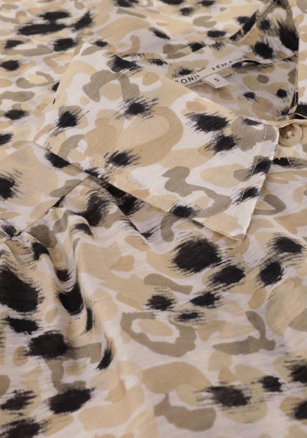 SECOND FEMALE GAURA SHIRT Blouses en beige - large