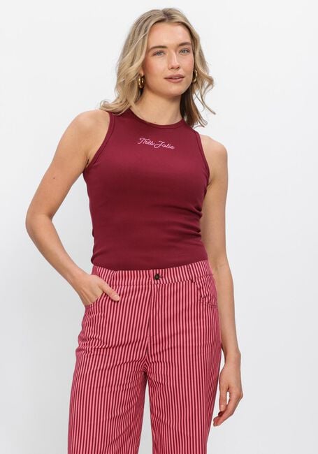 YDENCE Haut TOP TR&Egrave;S JOLIE en rouge - large