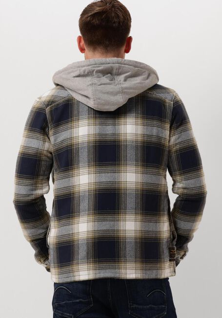 PME LEGEND LONG SLEEVE SHIRT CTN FLANEL CHECK QUILTED Chemises en bleu - large