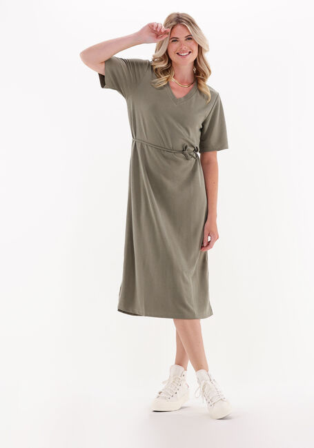 MINUS Robe midi BRINLEY DRESS en vert - large