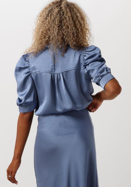 NEO NOIR ROELLA HEAVY SATEEN BLOUSE Blouses Bleu clair - large