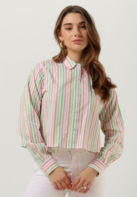 Multi SCOTCH & SODA  MULTI STRIPED BOXY FIT SHIRT - large