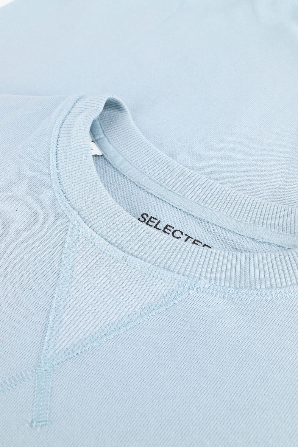 SELECTED MEN Chandail SLHJASON340 CREW NECK SWEAT S Bleu clair - large