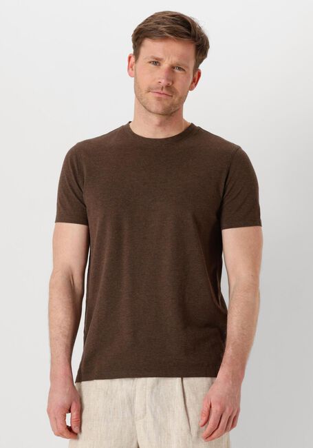 PROFUOMO T-shirt T-SHIRT CREW NECK SS en marron - large