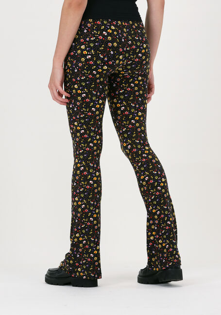 Multi COLOURFUL REBEL Flared broek SMALL FLOWER PEACHED FLARE PAN - large