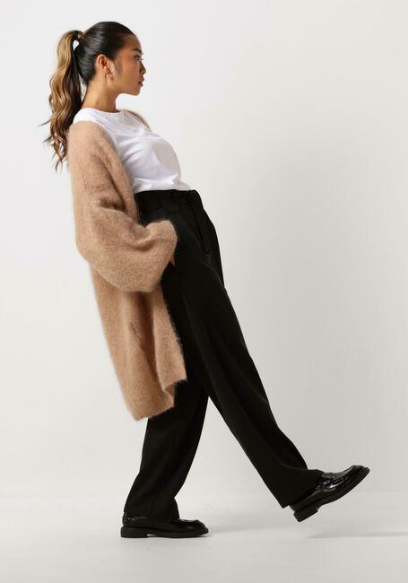 Beige AMERICAN DREAMS Vest LEE MIDI CARDIGAN - large