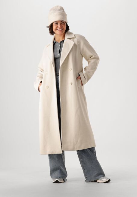 Y.A.S. Manteau YASMARGOT LS LONG COAT S. en beige - large