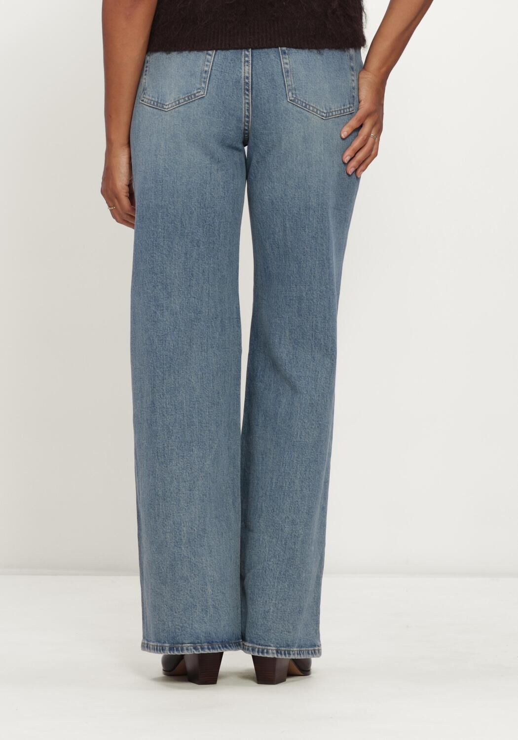 CIRCLE OF TRUST Wide jeans MADDY DNM Bleu clair - large