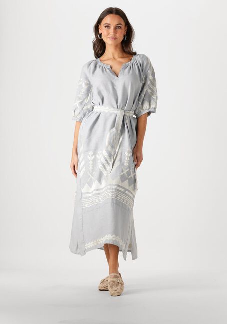 GREEK ARCHAIC KORI Robe maxi 230654 Gris clair - large
