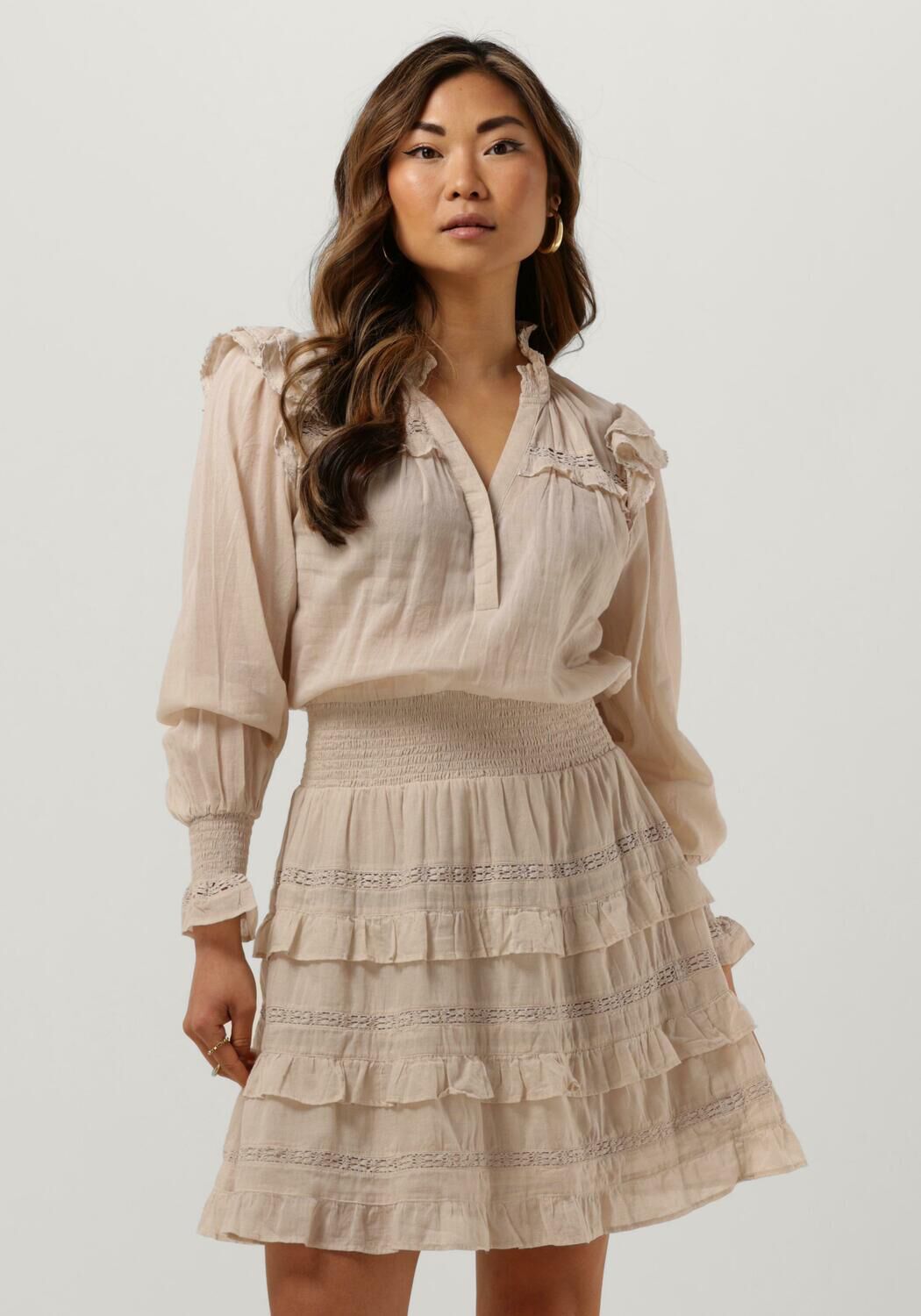 Voile jurk sales