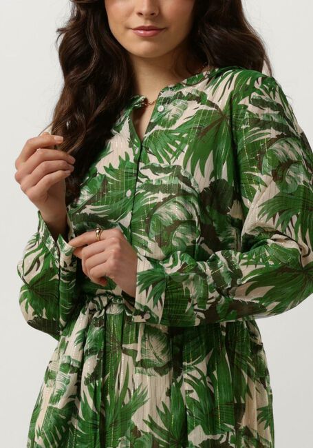 Groene LOLLYS LAUNDRY Maxi jurk NEELL MAXI DRESS LS - large