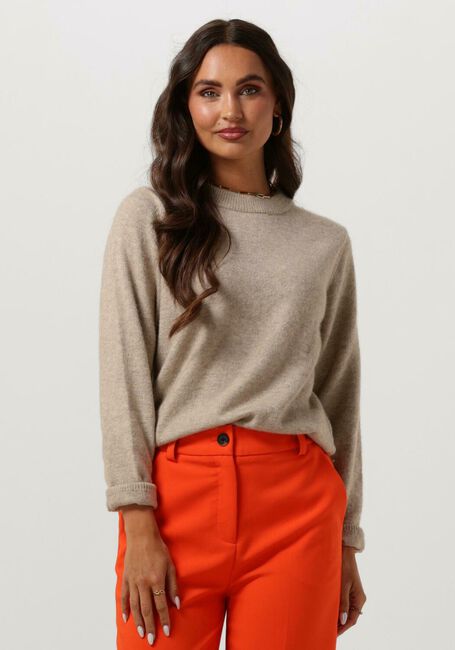 Zand MODSTRÖM Trui ANNA O-NECK - large