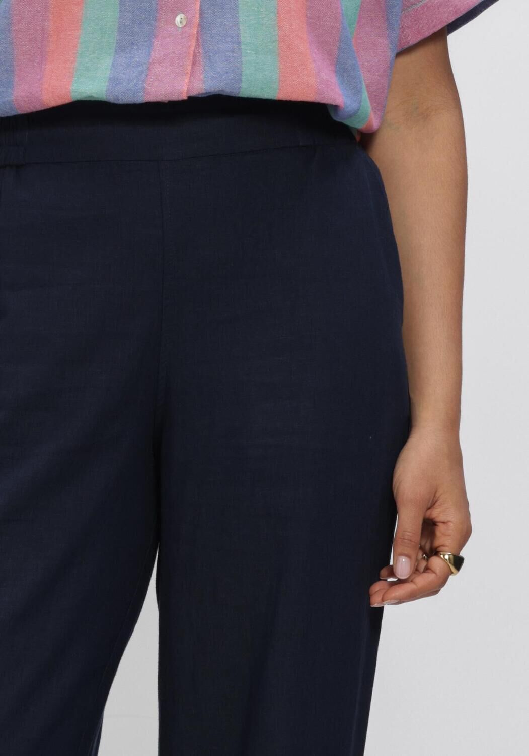 FIVEUNITS Pantalon large LINEAFV 763 en bleu - large
