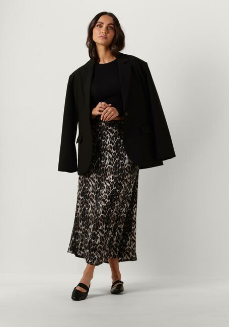 CO'COUTURE Jupe midi LEO LEO SKIRT en marron - large