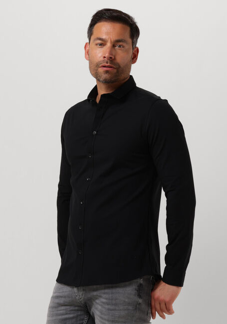 Zwarte PUREWHITE Klassiek overhemd BASIS SHIRT - large