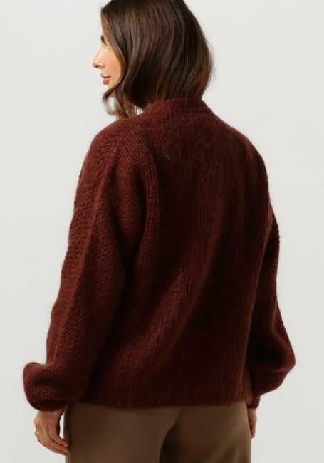 Rode SUMMUM Vest OVERSIZED CARDIGAN MOHAIR BLEND KNIT - large